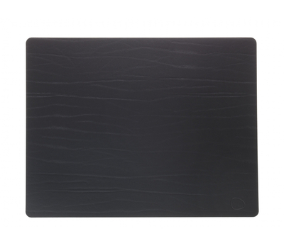  LINDDNA 98893 BUFFALO black Подстановочная салфетка из натуральной кожи прямоугольная 35x45 см, толщина 2мм, фото 1 