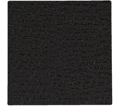  LINDDNA 98111 LACE black Подстаканник из натуральной кожи квадратный 10x10 см, толщина 1,6мм, фото 1 