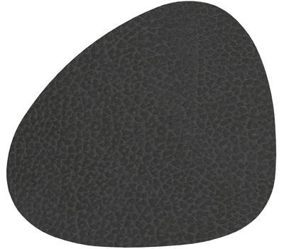  LINDDNA 981286 HIPPO black-anthracite Подстаканник из натуральной кожи фигурный 11x13 см, толщина 1,6 мм, фото 1 