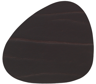  LINDDNA 98885 BUFFALO brown Подстаканник из натуральной кожи фигурный 11x13 см, толщина 2мм, фото 1 