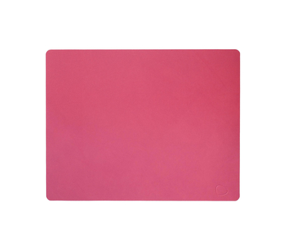  LINDDNA 983613 NUPO raspberry Подстановочная салфетка из натуральной кожи прямоугольная 35x45 см, толщина 1,6 мм, фото 1 