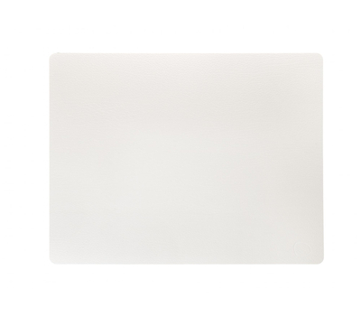  LINDDNA 98403 BULL white Подстановочная салфетка из натуральной кожи прямоугольная 35x45 см, толщина 2мм, фото 1 