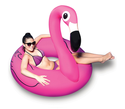  BigMouth Круг надувной Pink Flamingo, фото 3 