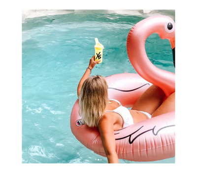  BigMouth Круг надувной Flamingo Rose Gold, фото 3 