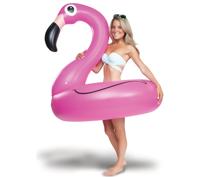  BigMouth Круг надувной Pink Flamingo, фото 2 