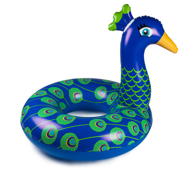  BigMouth Круг надувной Peacock, фото 1 