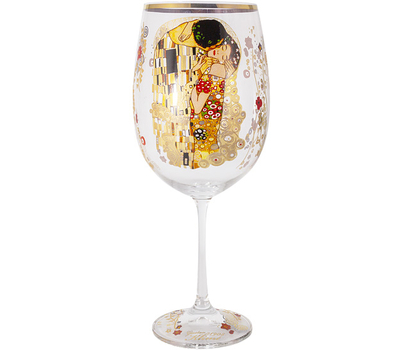 Carmani Бокал для вина Поцелуй (Г.Климт) 0.64л, стекло, фото 1 