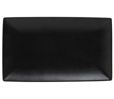  Блюдо прямоугольное Maxwell & Williams Икра (чёрная), большое, 34.5х19.5см, фарфор, фото 1 