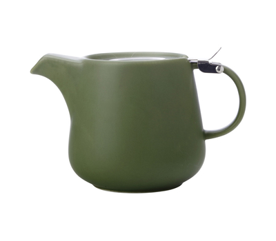  Чайник с ситечком Maxwell & Williams Оттенки (оливковый), 0.6л, фарфор, фото 1 