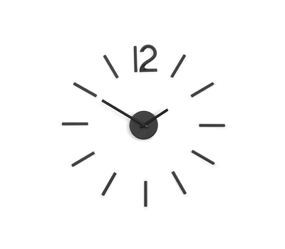  Настенные часы Umbra Blink, чёрные, фото 2 