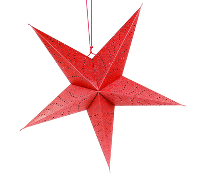  Led светильник подвесной EnjoyMe Star, красный, 60см, фото 1 