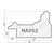  Деревянный багет NA052.0.114, ш: 3.4см в: 2.2см, фото 2 