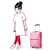 Детский чемодан Reisenthel Trolley XS ABC friends, розовый, 29х43х18см, фото 6 