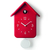  Часы с кукушкой Guzzini QQ, красные, фото 1 