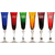  Цветные бокалы для шампанского Cristal de Paris Zurich 100мл - 6шт, фото 1 
