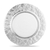  Тарелка обеденная Silver Eisch Colombo, прозрачная/серебро, 28 см, фото 2 
