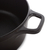  Кастрюля чугунная Invicta Taupe, эмалированная, темно-серый, 2.3л 20см, фото 5 