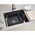  Контейнер для мытья посуды Joseph Joseph Wash&Drain™, темно-серый, 39.1см, фото 3 