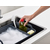  Контейнер для мытья посуды Joseph Joseph Wash&Drain™, темно-серый, 39.1см, фото 6 