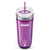  Охлаждающий стакан Zoku Iced Coffee Maker, стакан с крышкой и трубочкой, фиолетовый, 325мл, фото 1 