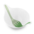  Салатник с приборами Koziol Leaf 2.0, бело-зелёный, 4л, фото 1 