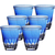  Набор стаканов Ajka Crystal Heaven Blue, 300мл - 6шт, голубые, фото 1 