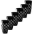  Стаканы высокие Ajka Crystal Domino, 310мл - 6шт, черные, фото 1 