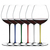  Набор фужеров для вина Old World Pinot Noir Riedel Fatto a Mano, 705мл, цветные ножки - 6шт, фото 1 