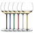  Набор бокалов для вина Oaked Chardonnay Riedel Fatto a Mano, 620мл, цветные ножки - 6шт, фото 1 