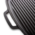  Сковорода гриль Invicta Noir mat, эмалированный чугун, черная, 27.5х27.5см, фото 6 
