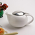  Чайник заварочный Cristel Complements, с ситечком, белый, 1.35л, фото 4 