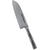  Нож Сантоку Samura Bamboo, 16см, выемки на лезвии, нержавеющая легированная сталь, фото 1 