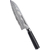  Нож Сантоку Samura Damascus, 18см, выемки на лезвии, дамасская сталь, фото 1 