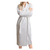  Банный халат Tkano Essential, белый, размер S/M, фото 5 