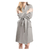  Льняной халат Tkano Essential, серый, размер S, фото 4 