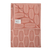  Полотенце кухонное Tkano Wild, хлопок с принтом Sketch бордового цвета, 45х70 см, фото 2 