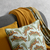  Подушка декоративная Tkano Essential, из хлопка фактурного плетения цвета шафрана, 45х45 см, фото 3 