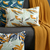  Чехол для декоративной подушки Tkano Wild, хлопок мятного цвета с дизайнерским принтом Birds of Nile, 30х50 см, фото 6 