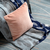  Подушка декоративная Tkano Essential, из хлопкового бархата цвета пыльной розы, 45х45 см, фото 3 