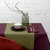  Скатерть на стол Tkano Wild, хлопок бордового цвета, 170х170 см, фото 2 