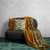  Подушка декоративная Tkano Essential, из хлопка фактурного плетения цвета шафрана, 45х45 см, фото 2 