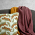  Плед из хлопка Tkano Essential, фактурной вязки бордового цвета, 130х180 см, фото 2 