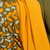  Плед вязаный из хлопка Tkano Essential, цвета шафрана, 130х180 см, фото 5 