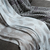  Плед вязаный Tkano Wild, с авторским принтом Fleshy Leaves серого цвета, 130х180 см, фото 2 