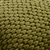  Подушка декоративная стеганая Tkano Essential, из хлопкового бархата оливкового цвета, 45х45 см, фото 5 