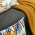  Чехол для декоративной подушки Tkano Wild, хлопок с дизайнерским принтом Leaves, 45х45 см, фото 6 