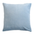  Подушка декоративная Tkano Essential, из хлопкового бархата светло-синего цвета, 45х45 см, фото 1 