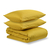  Комплект постельного белья двуспальный Tkano Essential, сатин горчичного цвета, фото 1 
