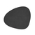  LINDDNA 981292 HIPPO black-anthracite Подстановочная салфетка из натуральной кожи фигурная 37x44 см, толщина 1,6 мм, фото 2 
