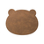  LINDDNA 983128 NUPO nature Подстановочная салфетка из натуральной кожи Медвежонок 38x30 см, толщина 1,6 мм, фото 2 